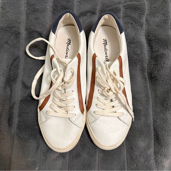 MADEWELL Sidewalk Low Top Sneakers W Size 9 M 7.5 - Picture 1 of 8